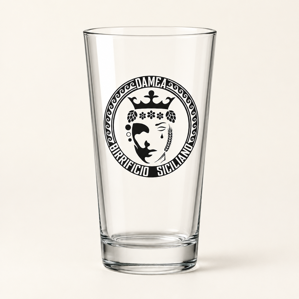 Birra DAMEA servita nel bicchiere