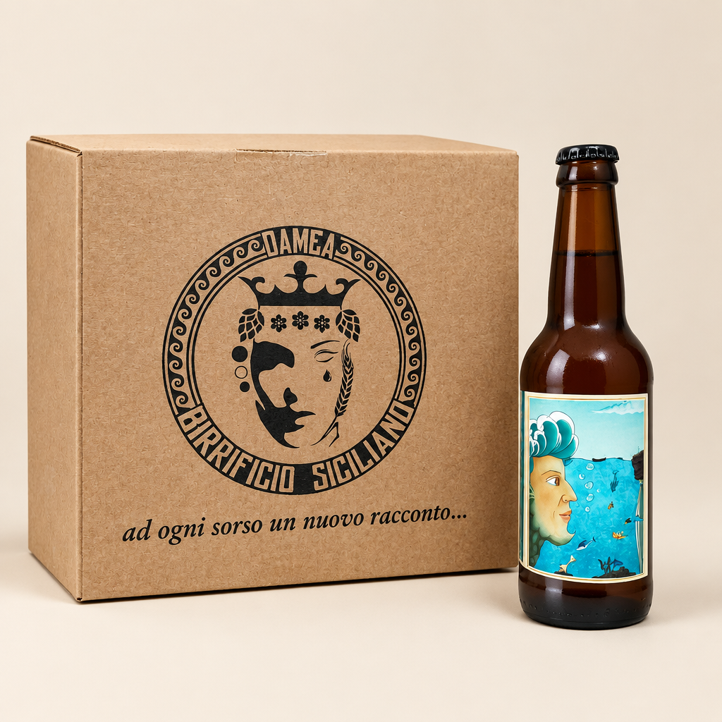 Bottiglie di birra DAMEA da 33 cl